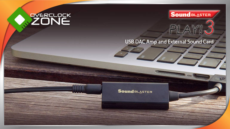 Sound Blaster Play 3 Usb Dac Amp And External Sound Card